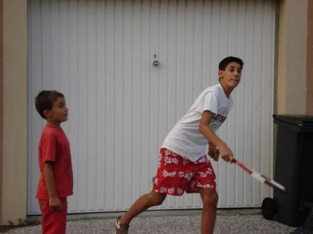 Partie de tennis endiablée