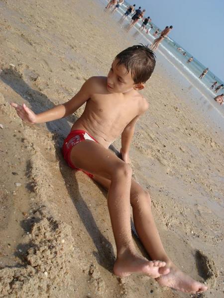 Joris à la plage